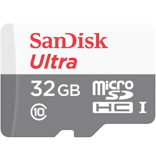 მეხსიერების ბარათი SanDisk 32GB Ultra microSDHC Memory Card C10 UH